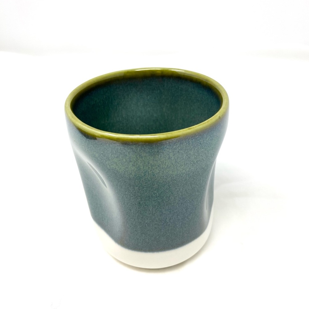 2008 Starbucks Coffee/Tea Mug 8oz Green/White